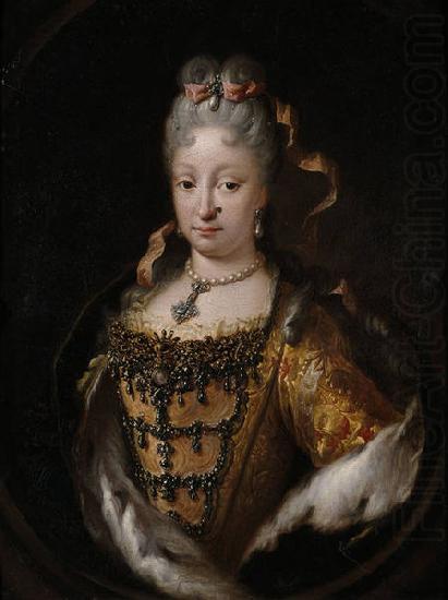 unknow artist Portrait of Elisabeth Farnese (1692-1766), Queen consort of Spain china oil painting image